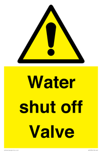 Water shut off Valve